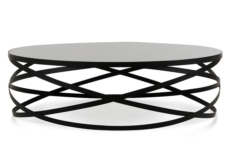 VIG Furniture - Modrest Wixon Modern Black Round Coffee Table - VGEWF1139AA