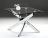 VIG Furniture - Modrest Pyrite Modern Glass End Table - VGEWF1143-1BA - GreatFurnitureDeal