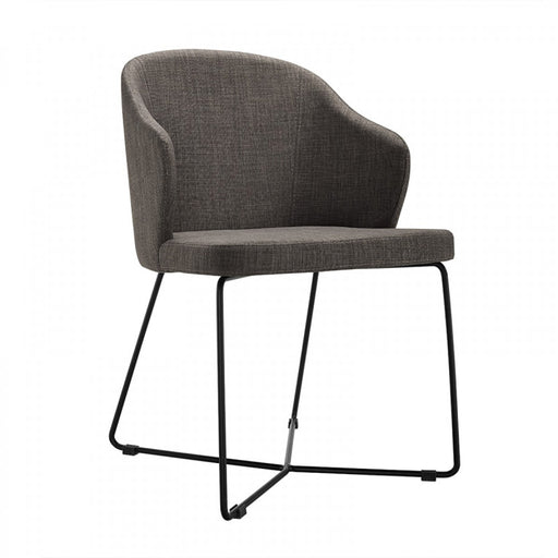 VIG Furniture - Gia Modern Grey Fabric Dining Chair (Set of 2) - VGEWF3208AA-GRY