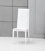 VIG Furniture - 9007 - Contemporary White Leatherette Dining Chairs (Set of 2) - VGGU9007CH-WHT - GreatFurnitureDeal
