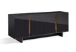 VIG Furniture - Modrest Chadwick Modern Ebony & Rosegold Buffet - VGHB297M-EBN