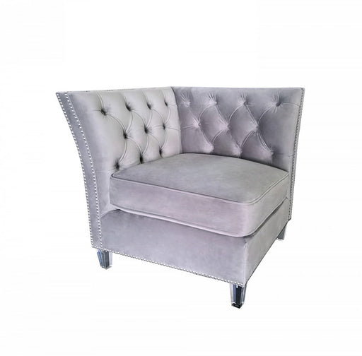 VIG Furniture - Divani Casa Ladue - Transitional Corner Seater - VGHK-F9033-70-80 - GreatFurnitureDeal