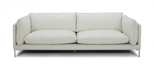 VIG Furniture - Divani Casa Harvest - Modern White Full Leather Sofa - VGKKKF2627-L2927-SOFA - GreatFurnitureDeal