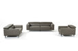 VIG Furniture - Divani Casa Brustle Modern Dark Grey Eco-Leather Sofa Set - VGKN8334-GRY