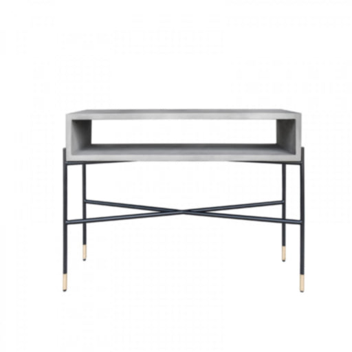 VIG Furniture - Modrest Walker Modern Concrete & Metal Console Table - VGLBROKYCS-113