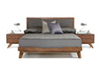 VIG Furniture - Nova Domus Soria Modern Grey & Walnut Queen Bed - VGMABR-32-BED