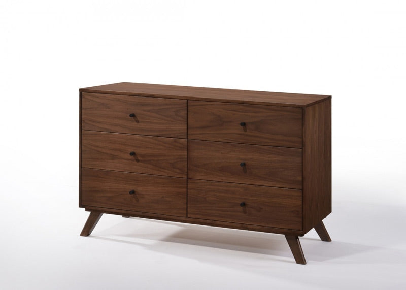 Vig Furniture - Modrest Addison Mid-Century Modern Walnut Dresser - VGMABR-38-DRS - GreatFurnitureDeal
