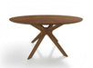 VIG Furniture - Modrest Prospect - Modern 59" Round Walnut Dining Table - VGMAMIT-5276-2 - GreatFurnitureDeal
