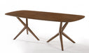 VIG Furniture - Modrest Utah - Modern Walnut Rectangular Dining Table - VGMAMIT-8107 - GreatFurnitureDeal
