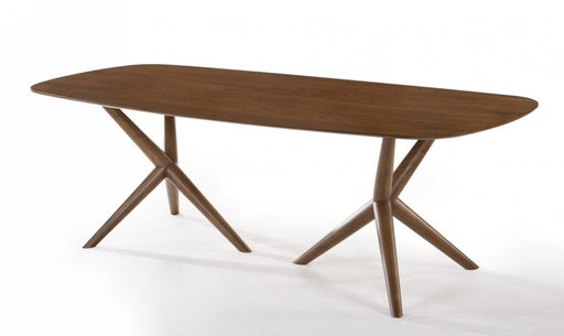 VIG Furniture - Modrest Utah - Modern Walnut Rectangular Dining Table - VGMAMIT-8107 - GreatFurnitureDeal
