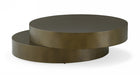 VIG Furniture - Modrest Grayson - Glam Brushed Bronze Metallic Coffee Table - VGODLZ-218C - GreatFurnitureDeal