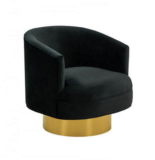 VIG Furniture - Divani Casa Basalt - Modern Black Fabric Accent Chair - VGRH-RHS-AC-222 - GreatFurnitureDeal