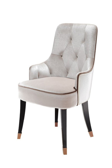 Vig Furniture - A&X Larissa Modern White Fabric Dining Chair - VGUNCC016-WHT