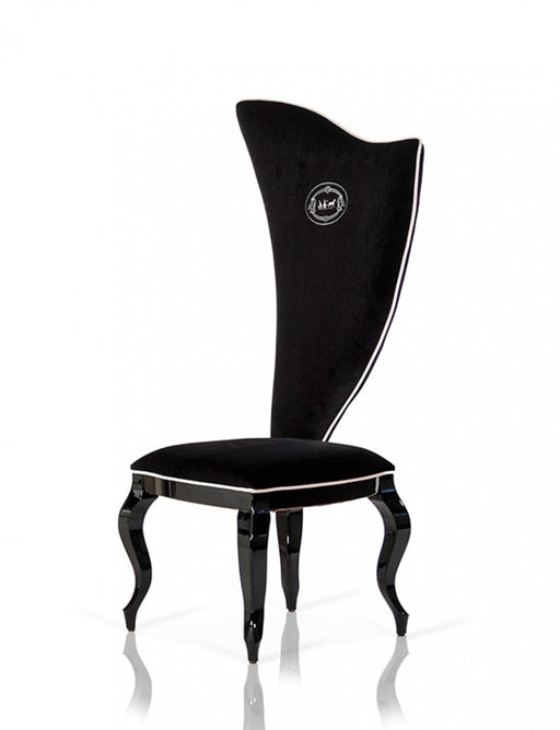VIG Furniture - RC017-2 - Luxurious Transitional Black Fabric Chair (Set of 2) - VGUNRC017-2 - GreatFurnitureDeal