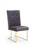 VIG Furniture - Modrest Carson Modern White & Stainless Steel Desk - VGVCB012-GRYGLD