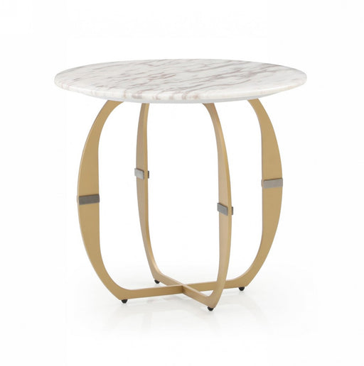 VIG Furniture - Modrest Echo - Modern Marble End Table - VGVCET1916 - GreatFurnitureDeal