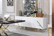 VIG Furniture - Modrest Legend Modern White & Gold Buffet - VGVCG8111-WHTGLD - GreatFurnitureDeal