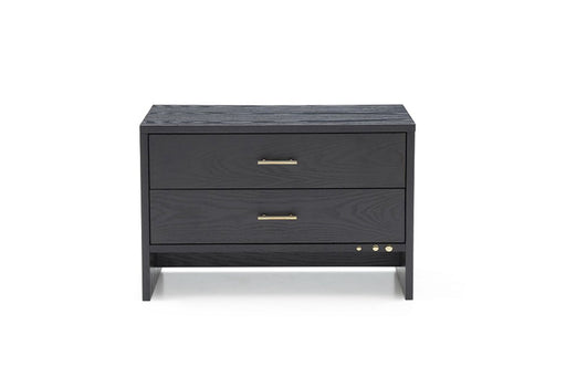 VIG Furniture - Modrest Wales Modern Grey Ash 2-Drawer Nightstand - VGVCN8910-2 - GreatFurnitureDeal