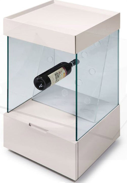 Vig Furniture - Modrest Vine Contemporary White Wine Shelf - VGWCB123-WHT - GreatFurnitureDeal
