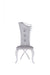 VIG Furniture - Modrest Bonnie Modern Grey Velvet & Stainless Steel Dining Chair (Set of 2) - VGZAY906-1-GRYBT