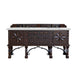 James Martin Furniture - Balmoral 72" Double Vanity Cabinet, Antique Walnut, w/ 3 CM Ethereal Noctis Quartz Top - 150-V72-ANW-3ENC - GreatFurnitureDeal