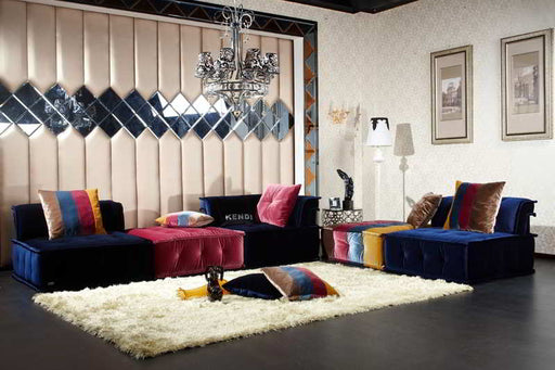 Vig Furniture - Divani Casa Dubai - Contemporary Fabric Sectional Sofa - VGKNK8450 - GreatFurnitureDeal