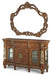 AICO Furniture - Villa Valencia Sideboard & Mirror - 72007-55-72067-55 - GreatFurnitureDeal
