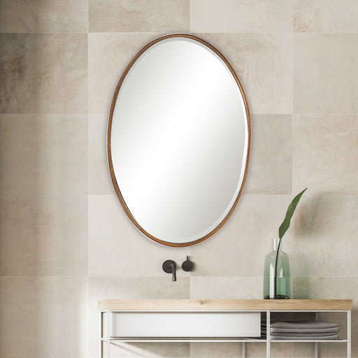 Mariano Furniture - Mirror in Gold - W00450 - GreatFurnitureDeal