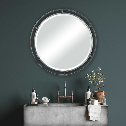 Mariano Furniture - Mirror in Dark Silver - W00482 - GreatFurnitureDeal