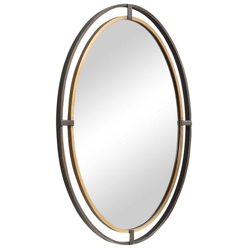 Uttermost - Mirror In a Distressed Rustic Bronze - W00490 - GreatFurnitureDeal