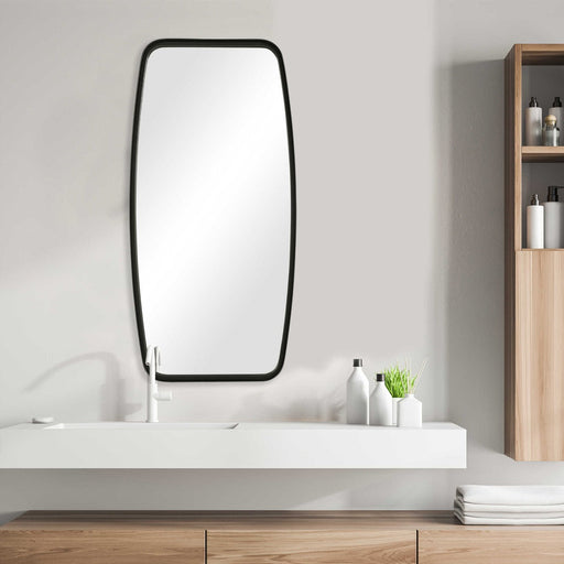 Mariano Furniture - Mirror in Matte Black - W00514 - GreatFurnitureDeal