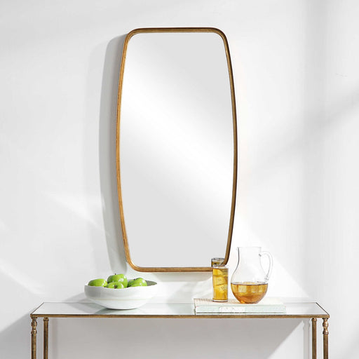 Mariano Furniture - Mirror in Gold leaf - W00515 - GreatFurnitureDeal