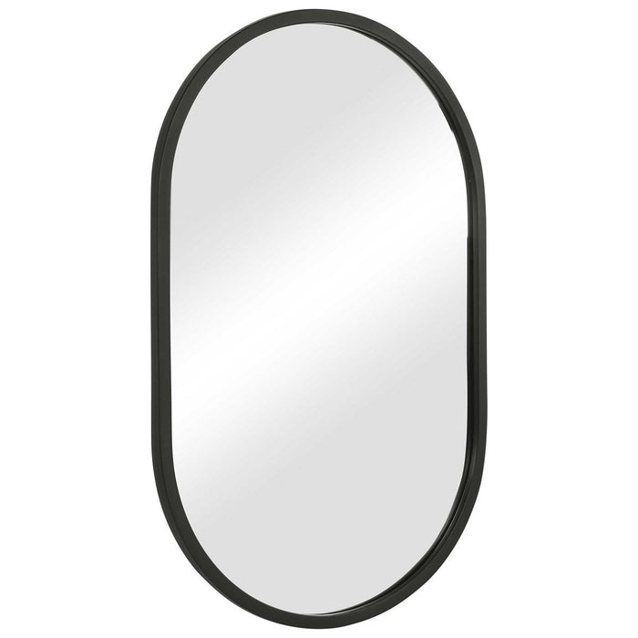 Uttermost - Mirror in Matte Black - W00523