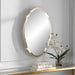 Mariano Furniture - Mirror in Gold Leaf - W00531 - GreatFurnitureDeal