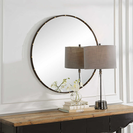 Mariano Furniture - Round Mirror - W00541 - GreatFurnitureDeal