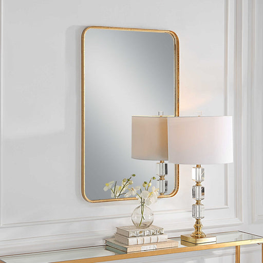 Mariano Furniture - Mirror in Gold Leaf - W00545 - GreatFurnitureDeal