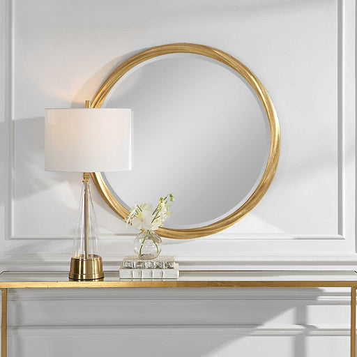 Mariano Furniture - Mirror in Gold Leaf - W00550 - GreatFurnitureDeal
