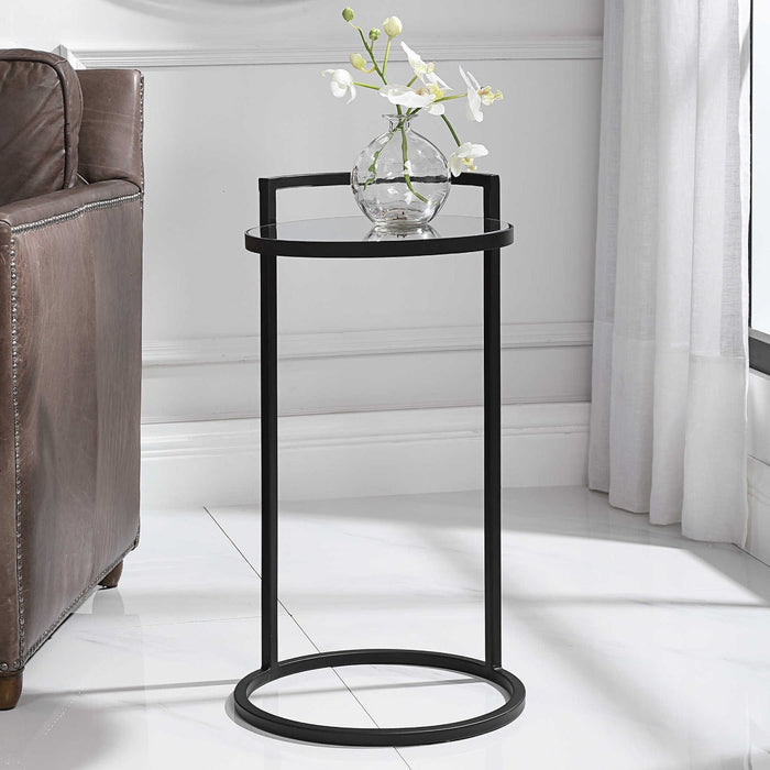 Uttermost - Accent Table with a Mirrored Top - W23001