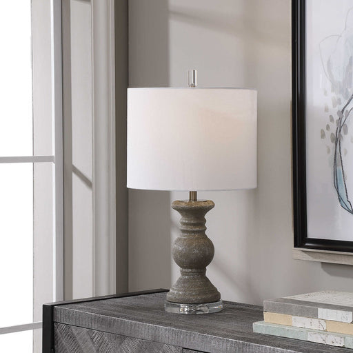 Uttermost - Table Lamp in Gray linen - W26058-1