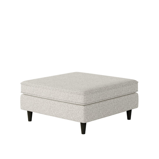 Southern Home Furnishings - Chit Chat Domino 38" Square Cocktail Ottoman in Multi - 170-C Chit Chat Domino - GreatFurnitureDeal