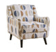 Southern Home Furnishings - Braga Sedona Accent Chair in Multi - 240 Braga Sedona Accent Chair - GreatFurnitureDeal
