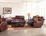 Catnapper - Wembley 2 Piece Lay Flat Reclining Sofa Set in Walnut - 4581-WAL-2SET - GreatFurnitureDeal