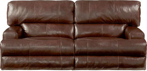 Catnapper - Wembley Lay Flat Reclining Sofa in Walnut - 4581-WAL - GreatFurnitureDeal
