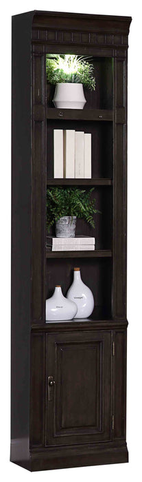 Parker House - Washington Heights 22 in Open Top Bookcase in Washed Charcoal - WAS#420 - GreatFurnitureDeal