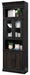 Parker House - Washington Heights 32 in Glass Door Cabinet in Washed Charcoal - WAS#440 - GreatFurnitureDeal