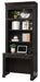 Parker House - Washington Heights In-Wall Library Desk and Hutch in Washed Charcoal - WAS#460-2
