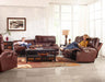 Catnapper - Wembley 2 Piece Power Reclining Sofa Set with Power Headrest & Power Lumbar in Walnut - 764581-764589-WALNUT