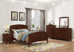 Myco Furniture - Whistler 5 Piece Twin Bedroom Set in Brown - WH699-T-5SET - GreatFurnitureDeal
