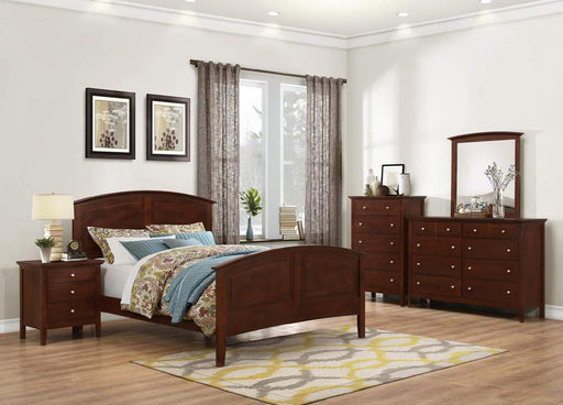 Myco Furniture - Whistler 3 Piece King Bedroom Set in Brown - WH702-K-3SET - GreatFurnitureDeal
