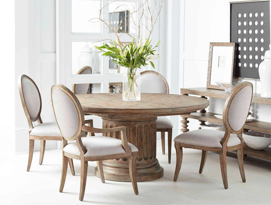 ART Furniture - Architrave Round Dining Table in Almond - 277225-2608